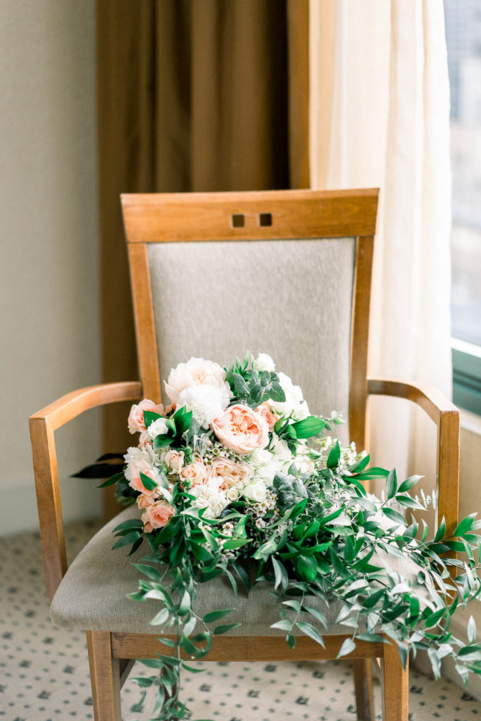 wedding bouquet langham hotel