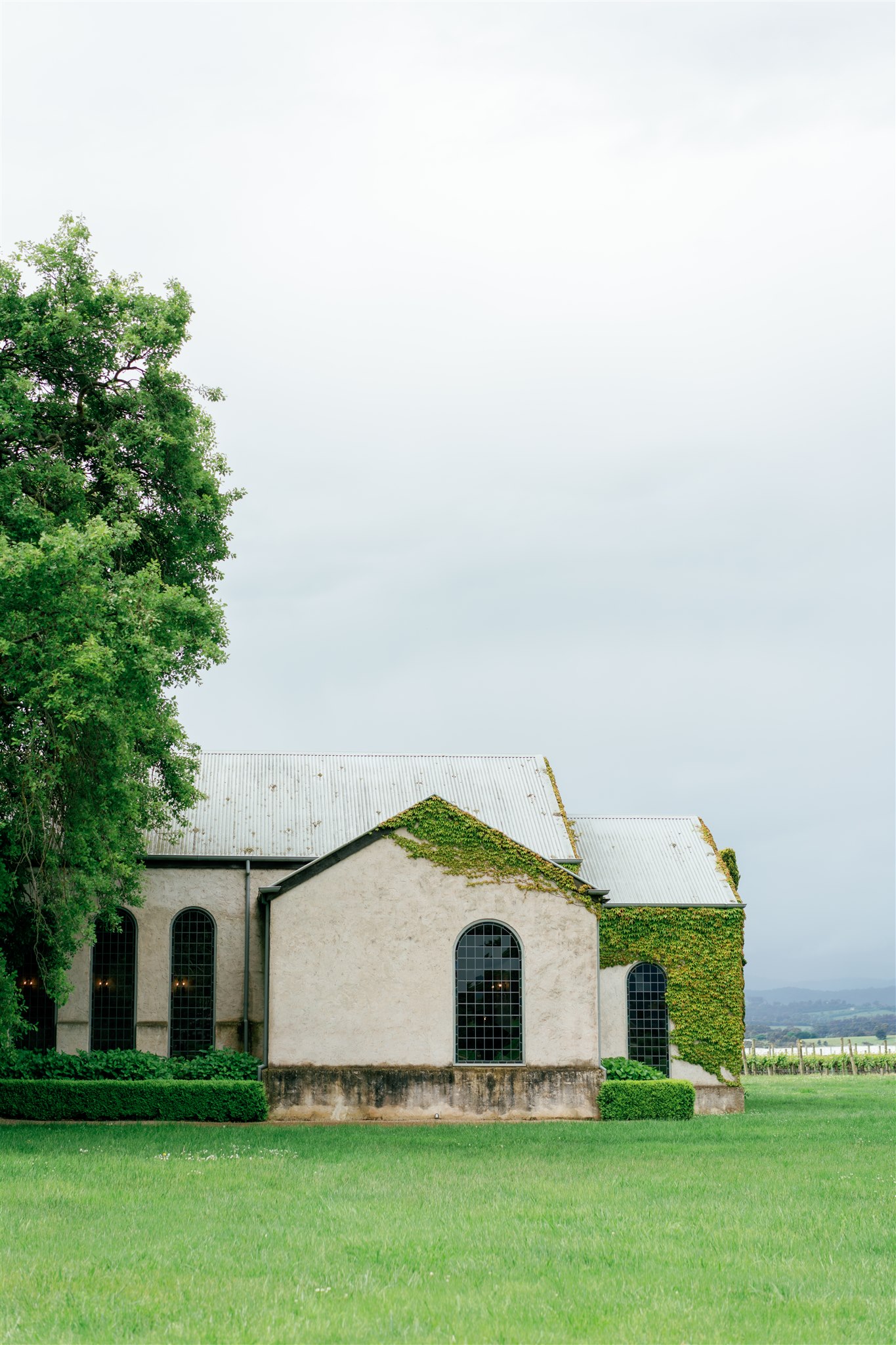 The iconic Chapel at Stones of the Yarra Valley Weddings